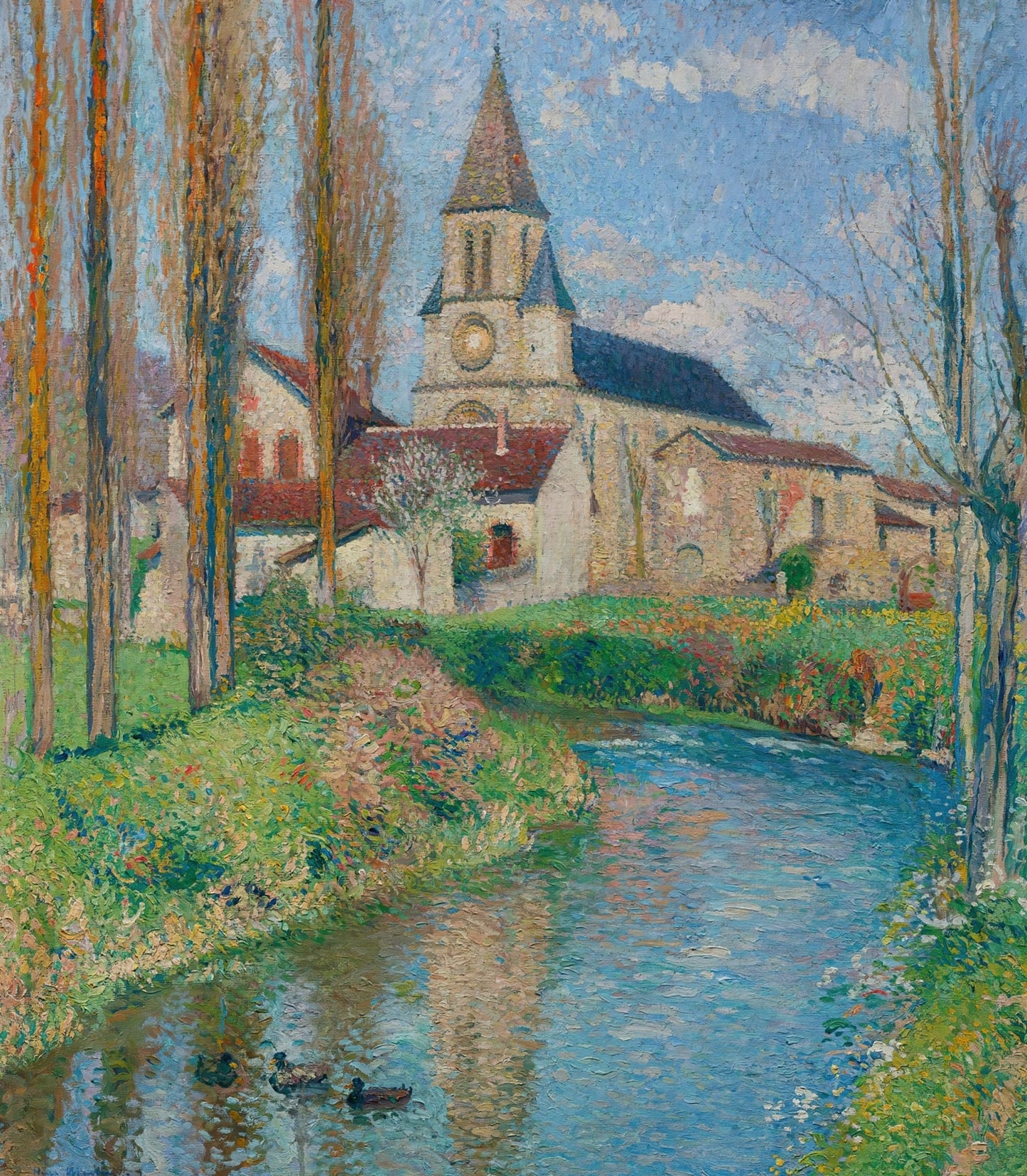 L’Église de Labastide du Vert by Henri Martin