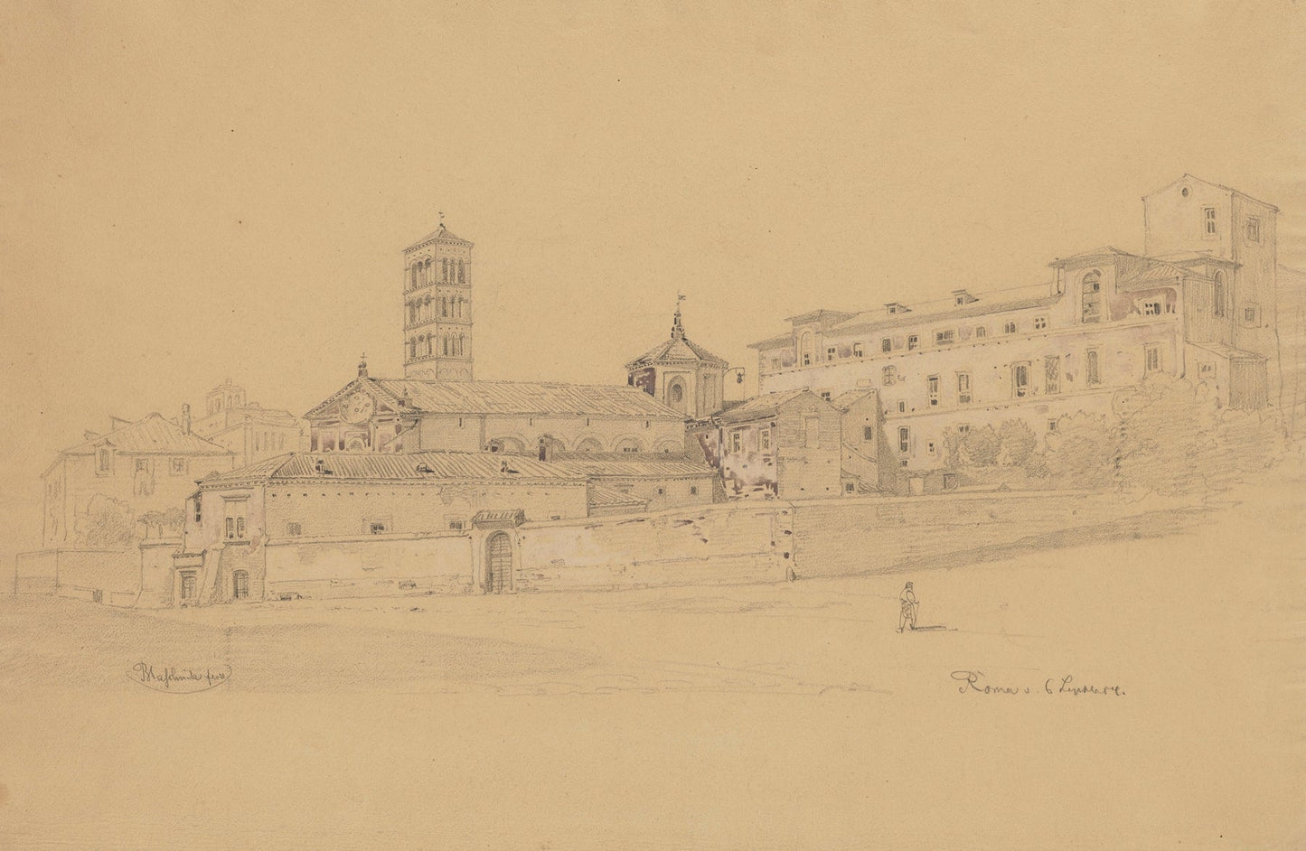 Santa Pudenziana Church in Rome by Arthur Blaschnik