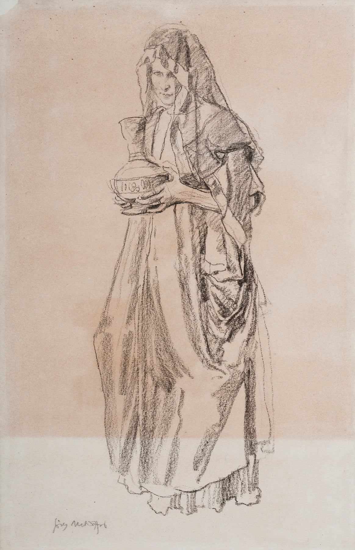 Sw Maria Magdalena Jasna by Józef Mehoffer