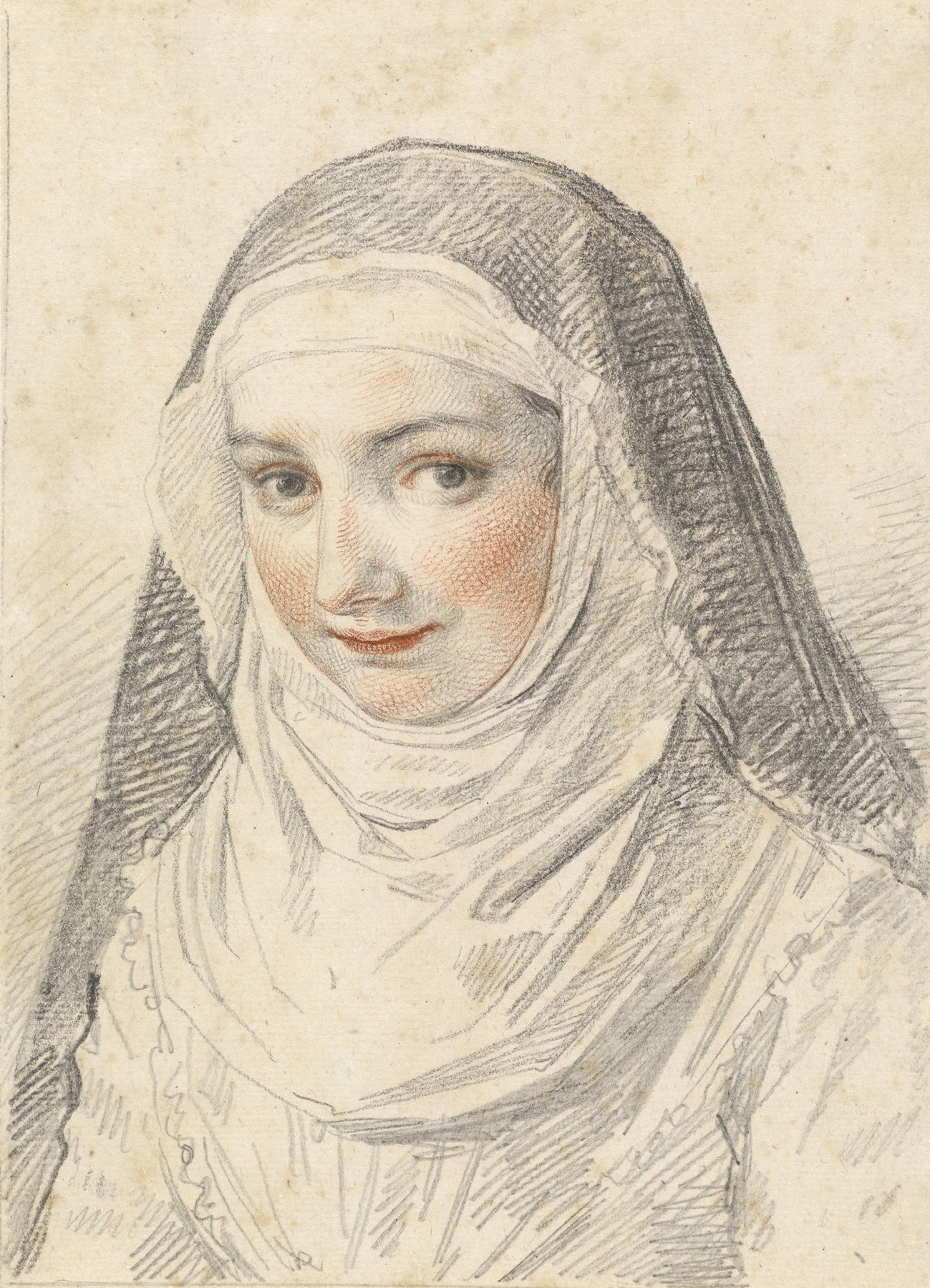 A Young Nun Catholic artwork