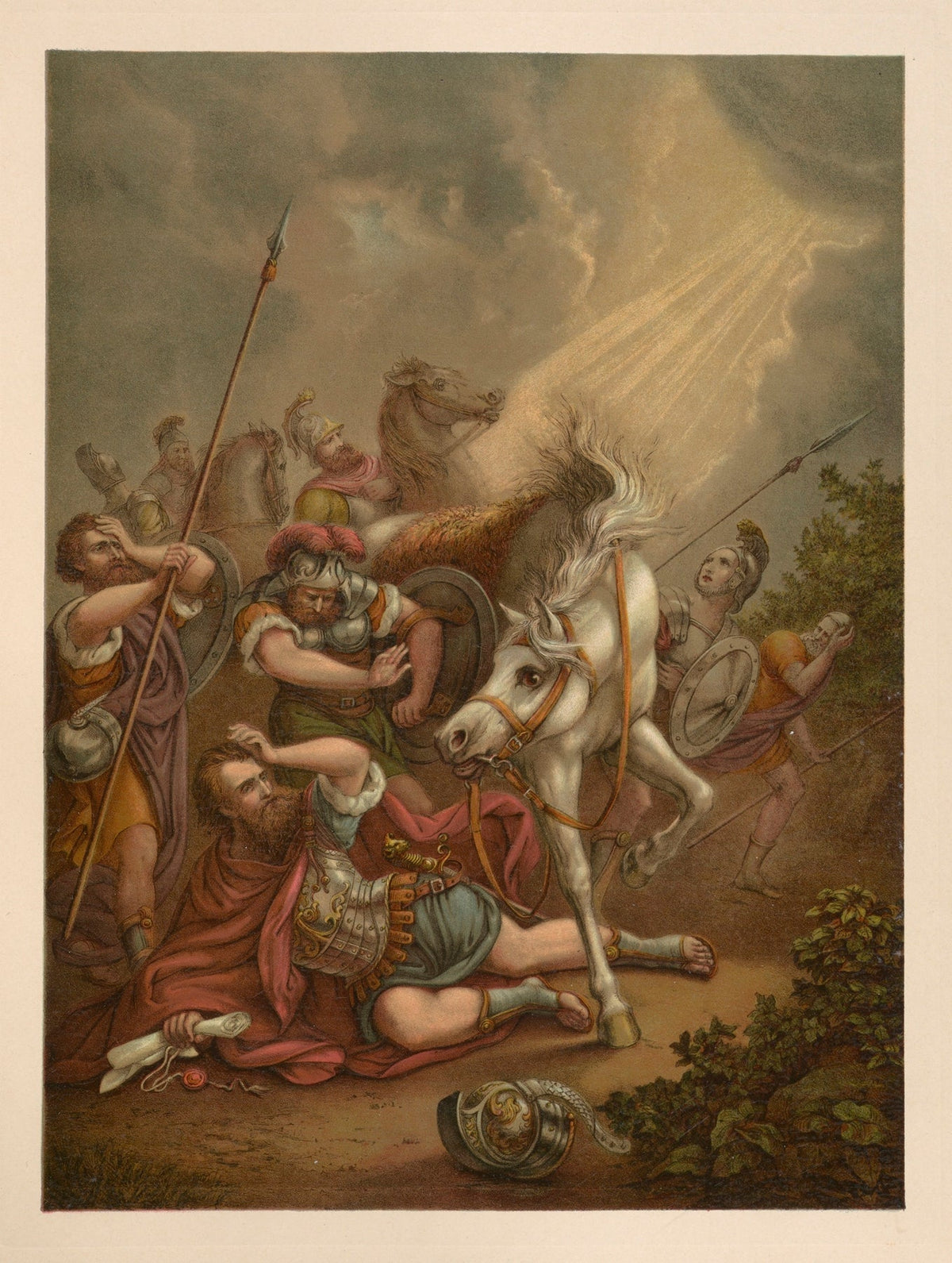The conversion of St. Paul Catholic artwork
