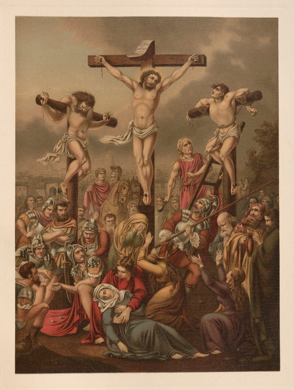 Crucifixion Catholic artwork