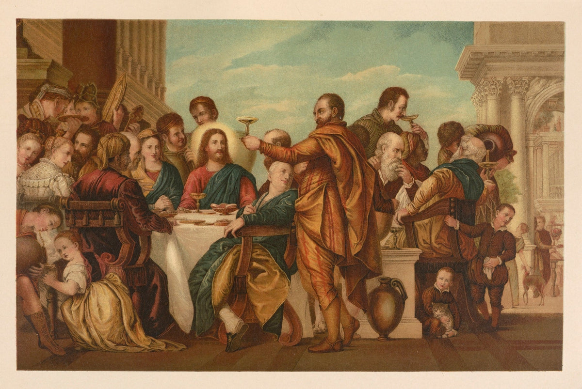 Wedding at Cana Catholic artwork