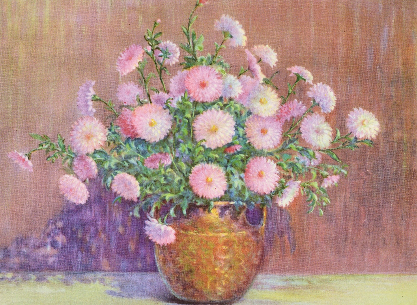 Pompon Chrysanthemum fine artwork