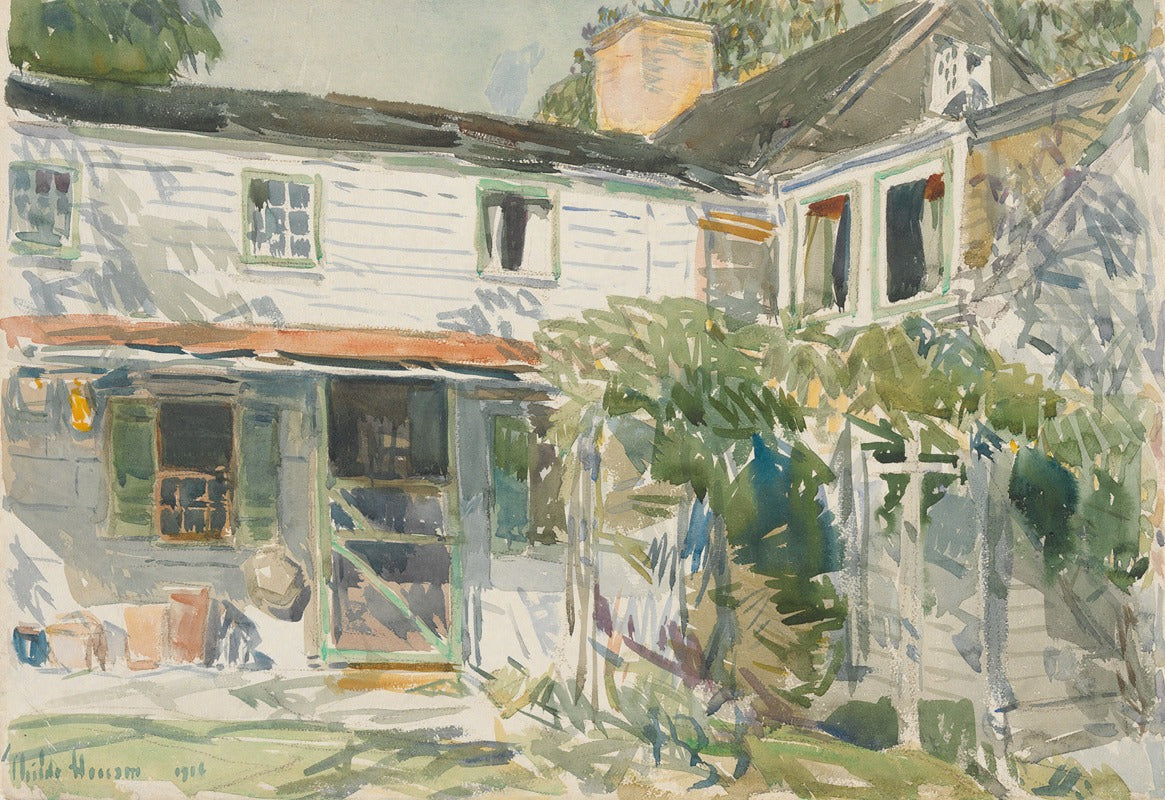 Back of the Old House