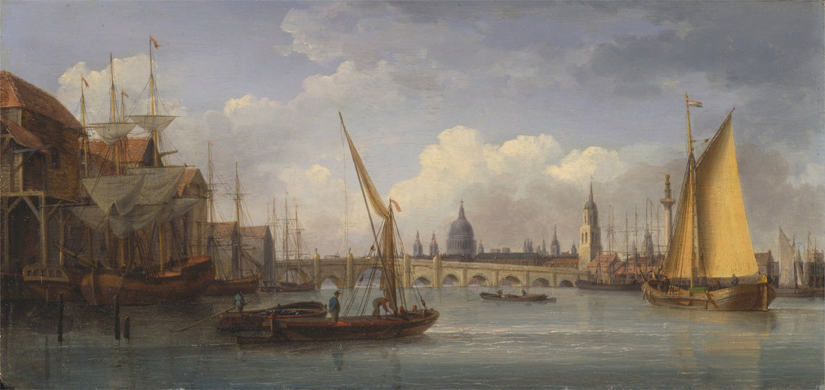 London Bridge with St. Paul's Cathedral in the Distance