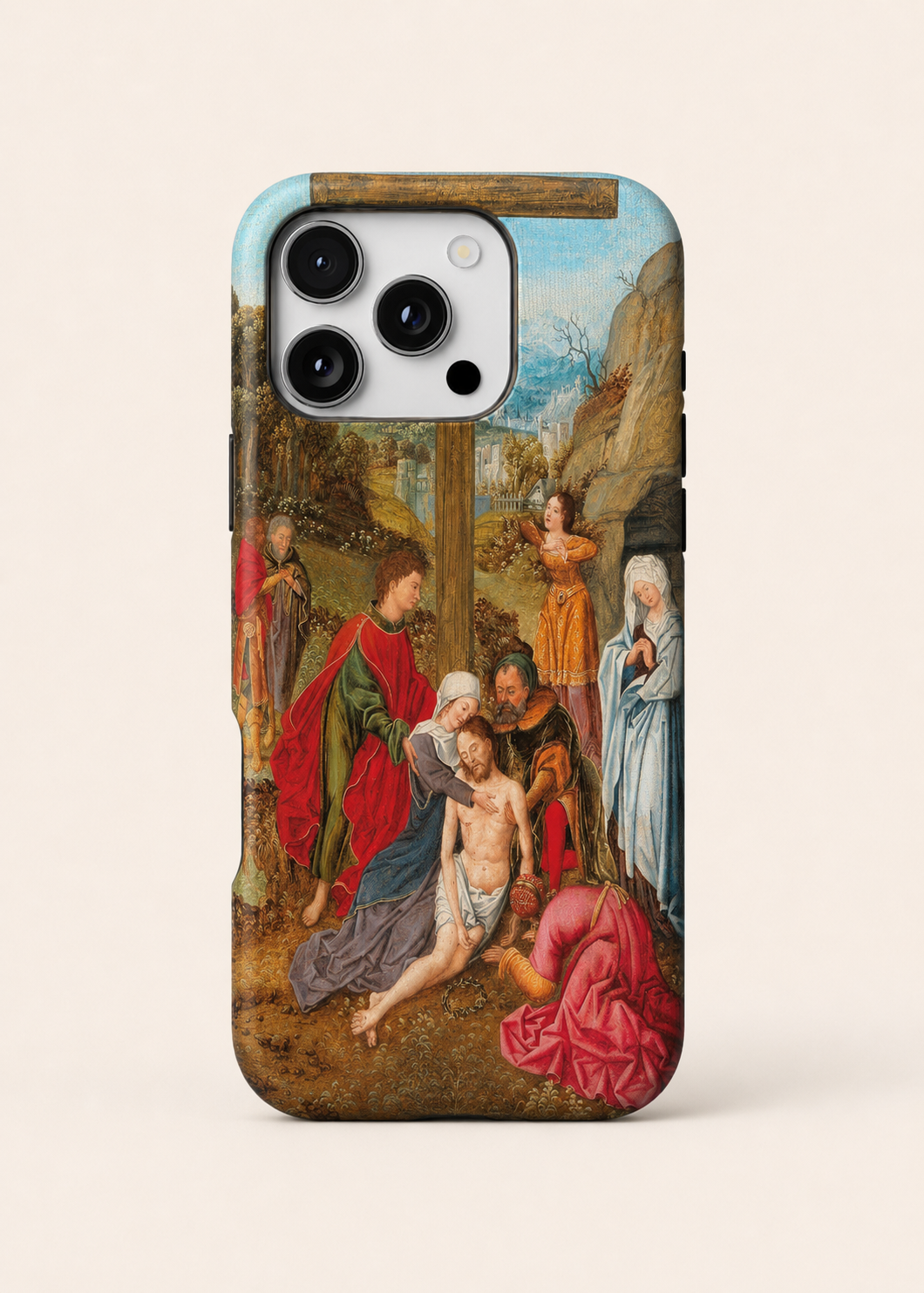 The Lamentation of Christ Phone Case