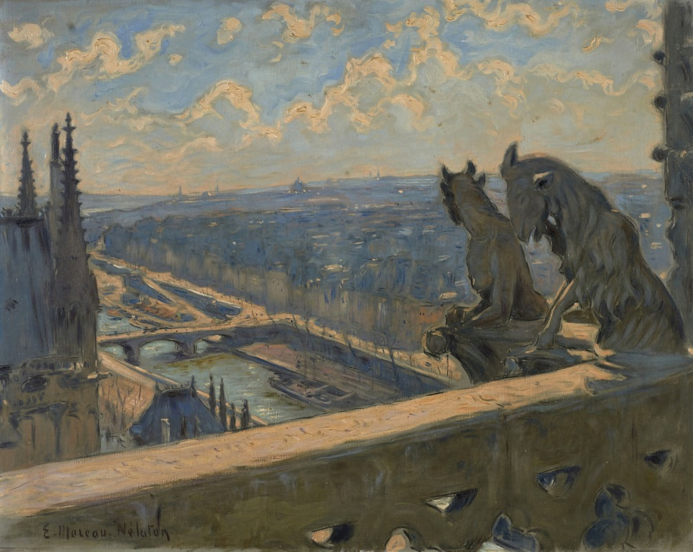 View of Paris from Notre-Dame Cathedral