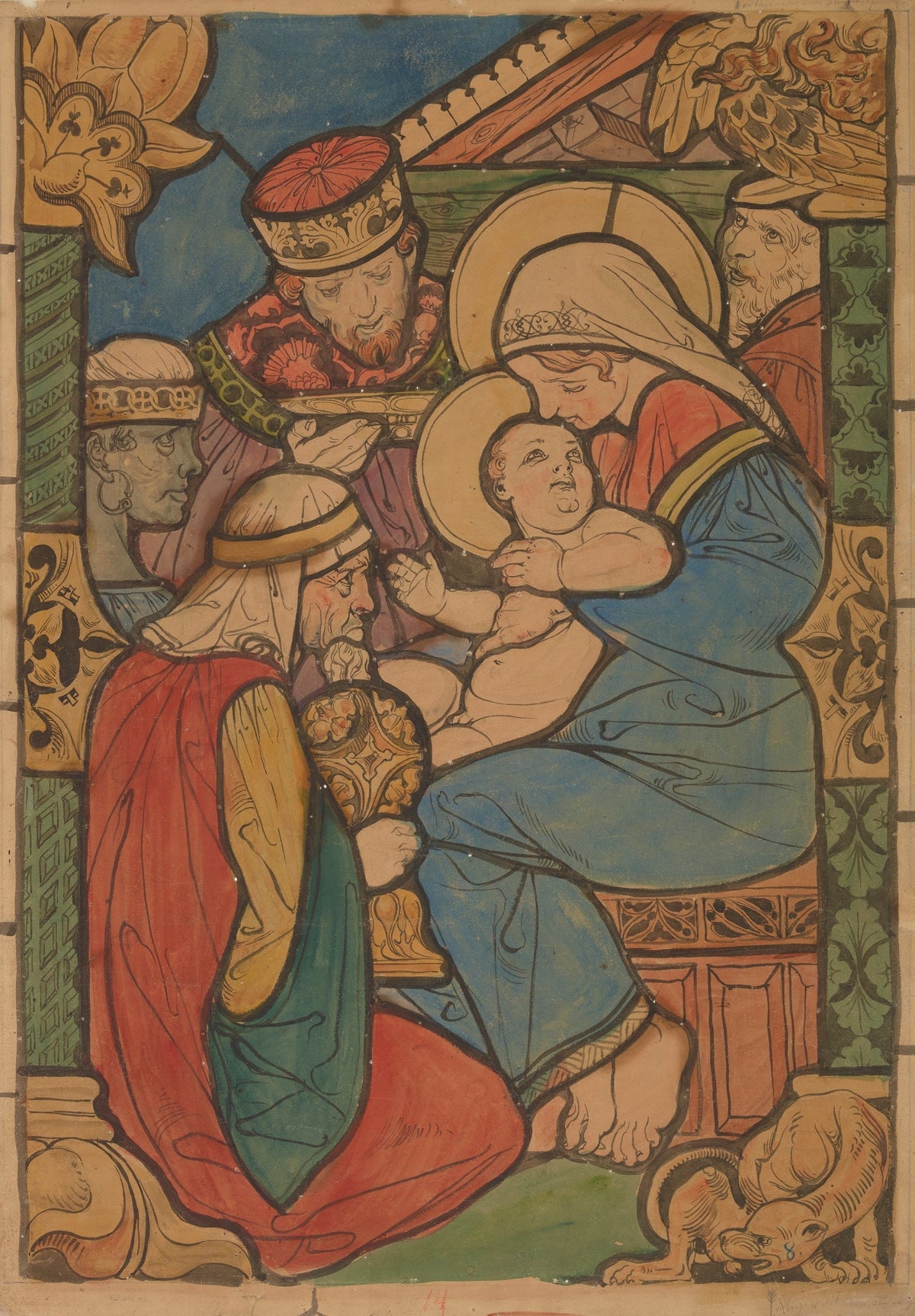 Adoration of the Magi by Józef Mehoffer