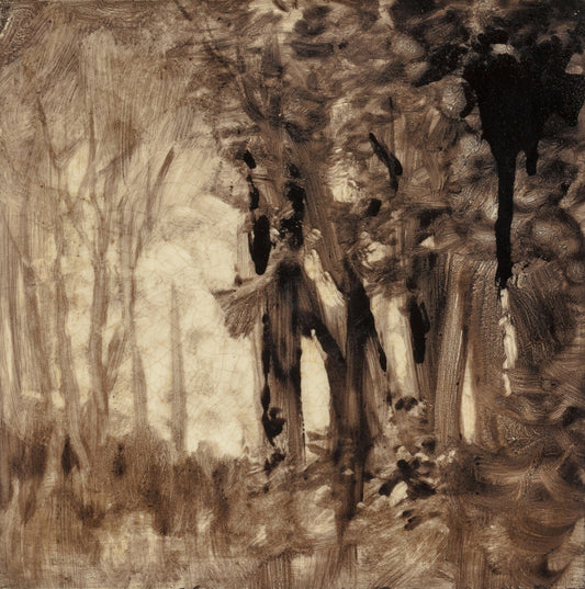 Saints Wrestling in the Trees After Dark by Robert Swain Gifford