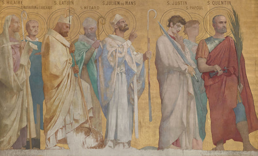 Procession des Saints Martyrs by Jules Elie Delaunay