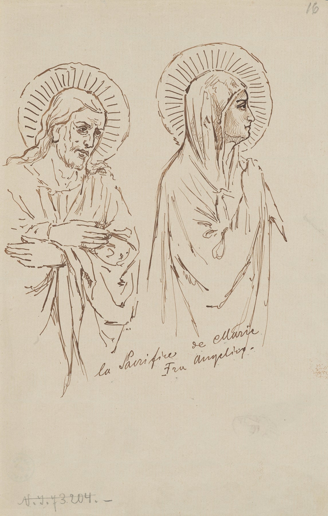 Figures of Saints: Treatments from the Paintings of Fra Angelico by Stanisław Wyspiański