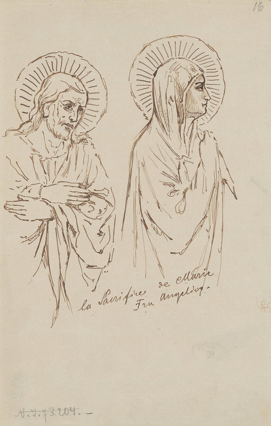 Figures of Saints: Treatments from the Paintings of Fra Angelico by Stanisław Wyspiański