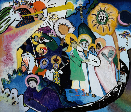 All Saints Day I by Wassily Kandinsky