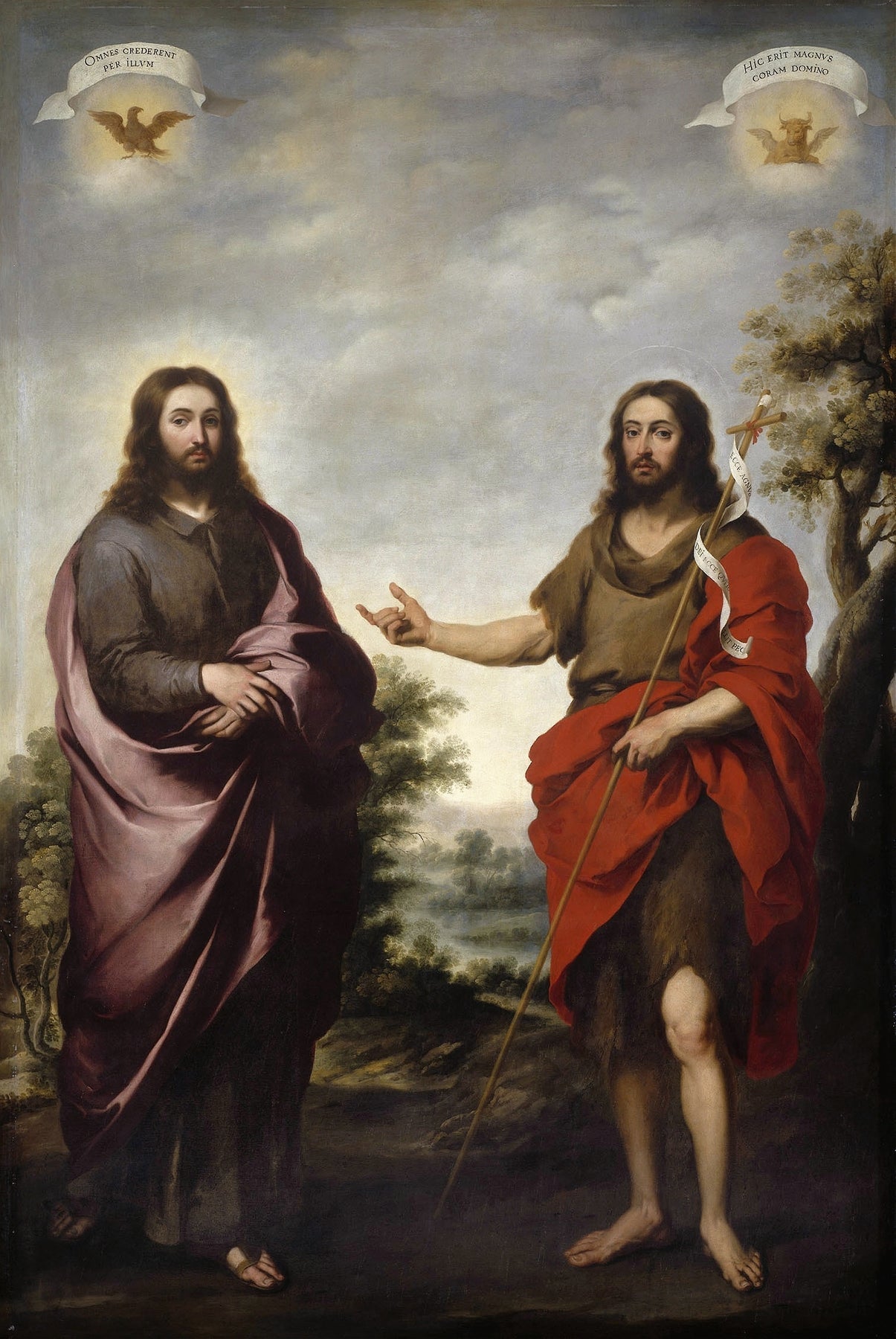 Saint John the Baptist Pointing to Christ by Bartolomé Estebán Murillo 