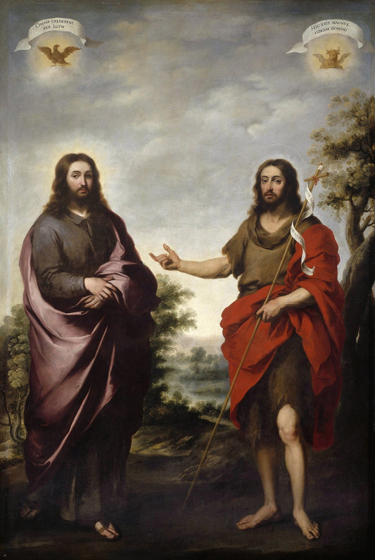 Saint John the Baptist Pointing to Christ by Bartolomé Estebán Murillo 