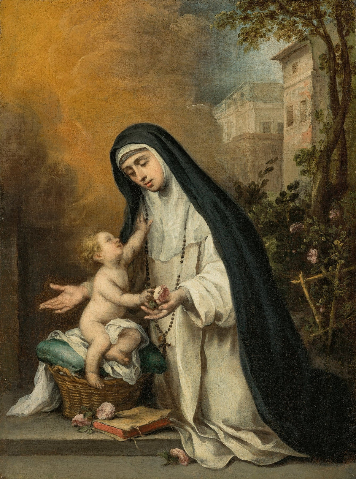 Santa Rosa of Lima by Bartolomé Esteban Murillo