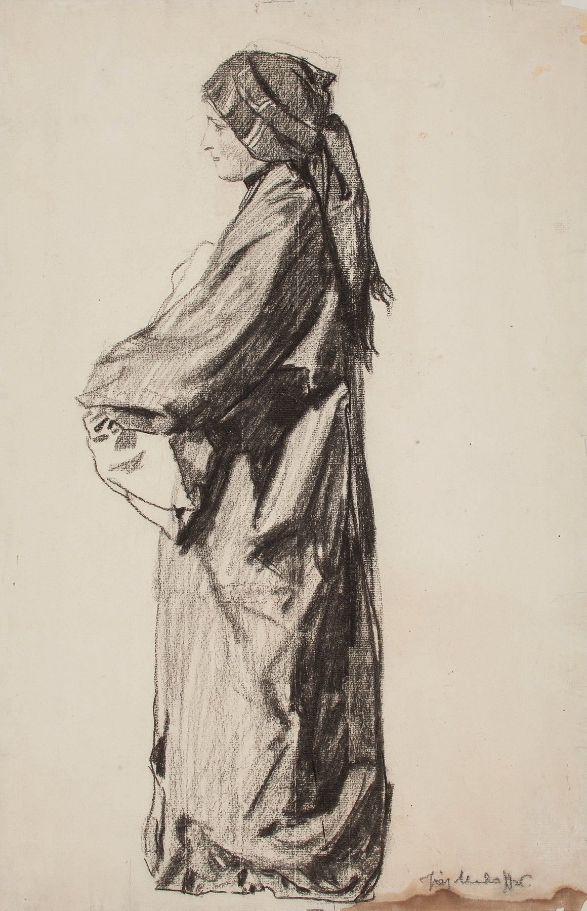 The Virgin Mary with Child by Józef Mehoffer