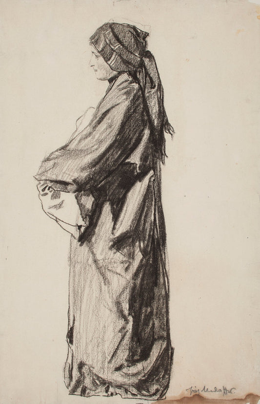 The Virgin Mary with Child by Józef Mehoffer