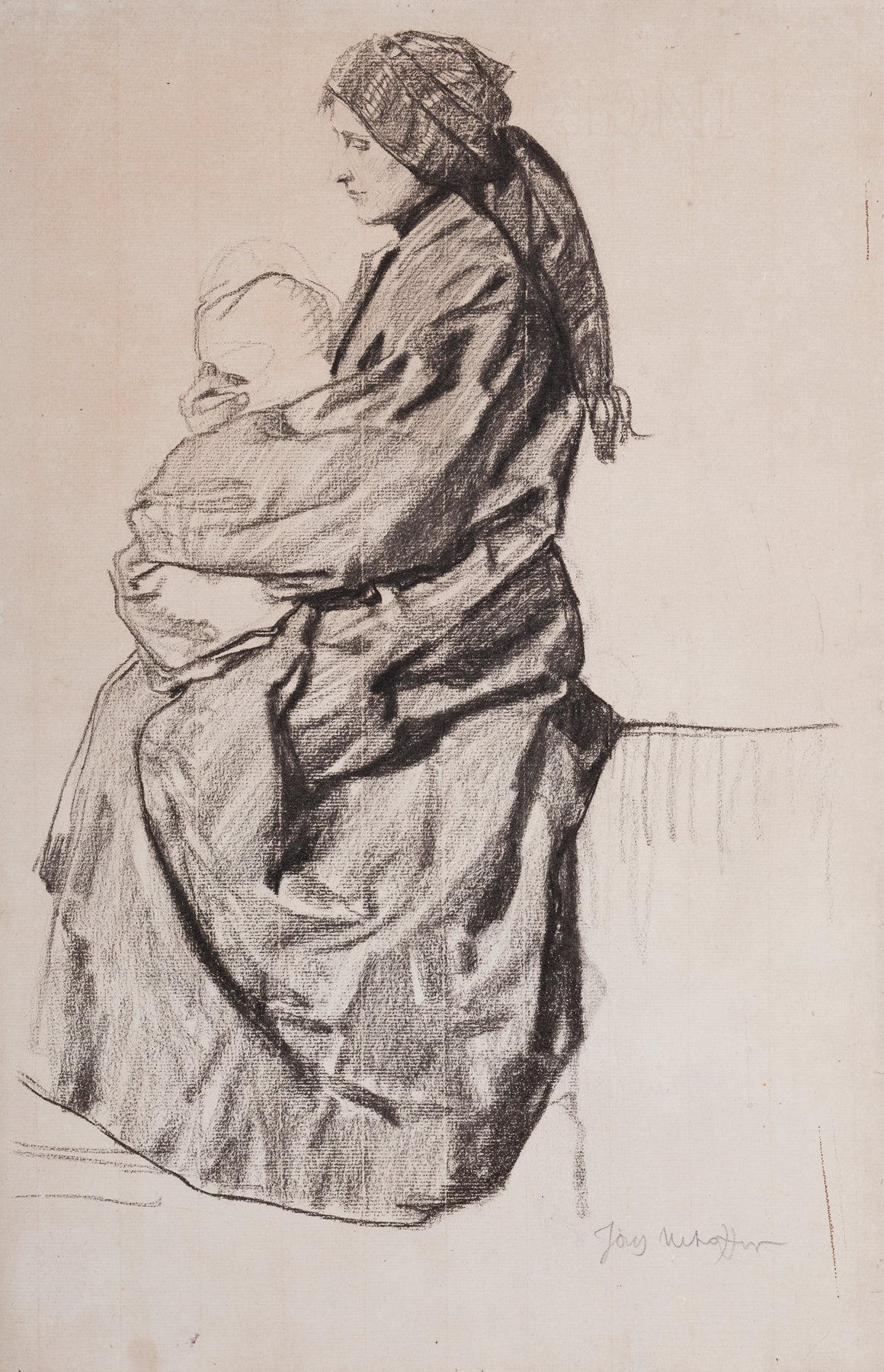 The Virgin Mary with Child by Józef Mehoffer