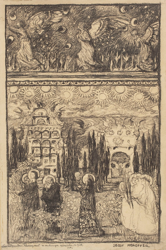 Polychrome Design for the Plock Cathedral by Józef Mehoffer
