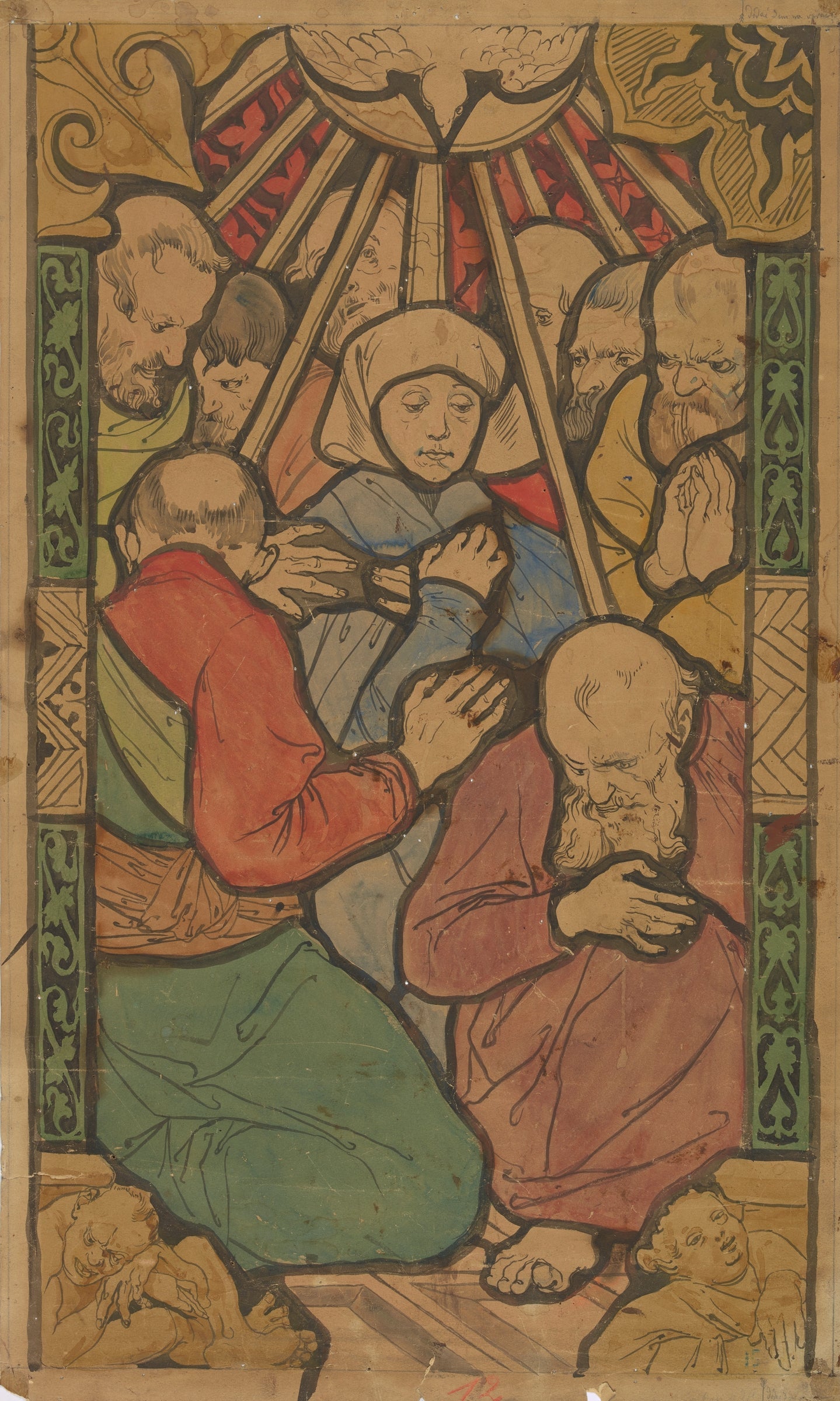 Pentecost by Józef Mehoffer