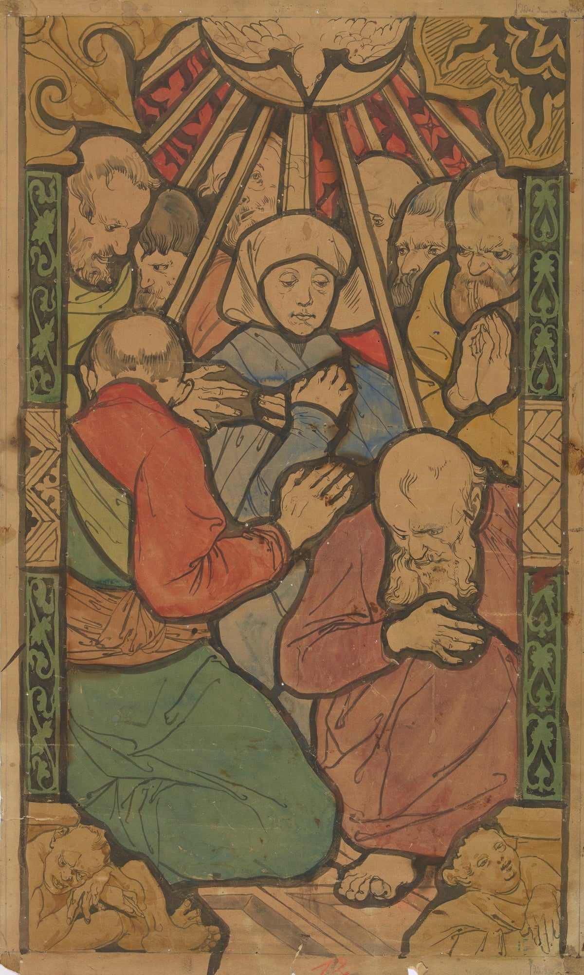 Pentecost by Józef Mehoffer
