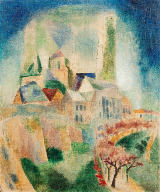 Cathedrale de Laon by Robert Delaunay 