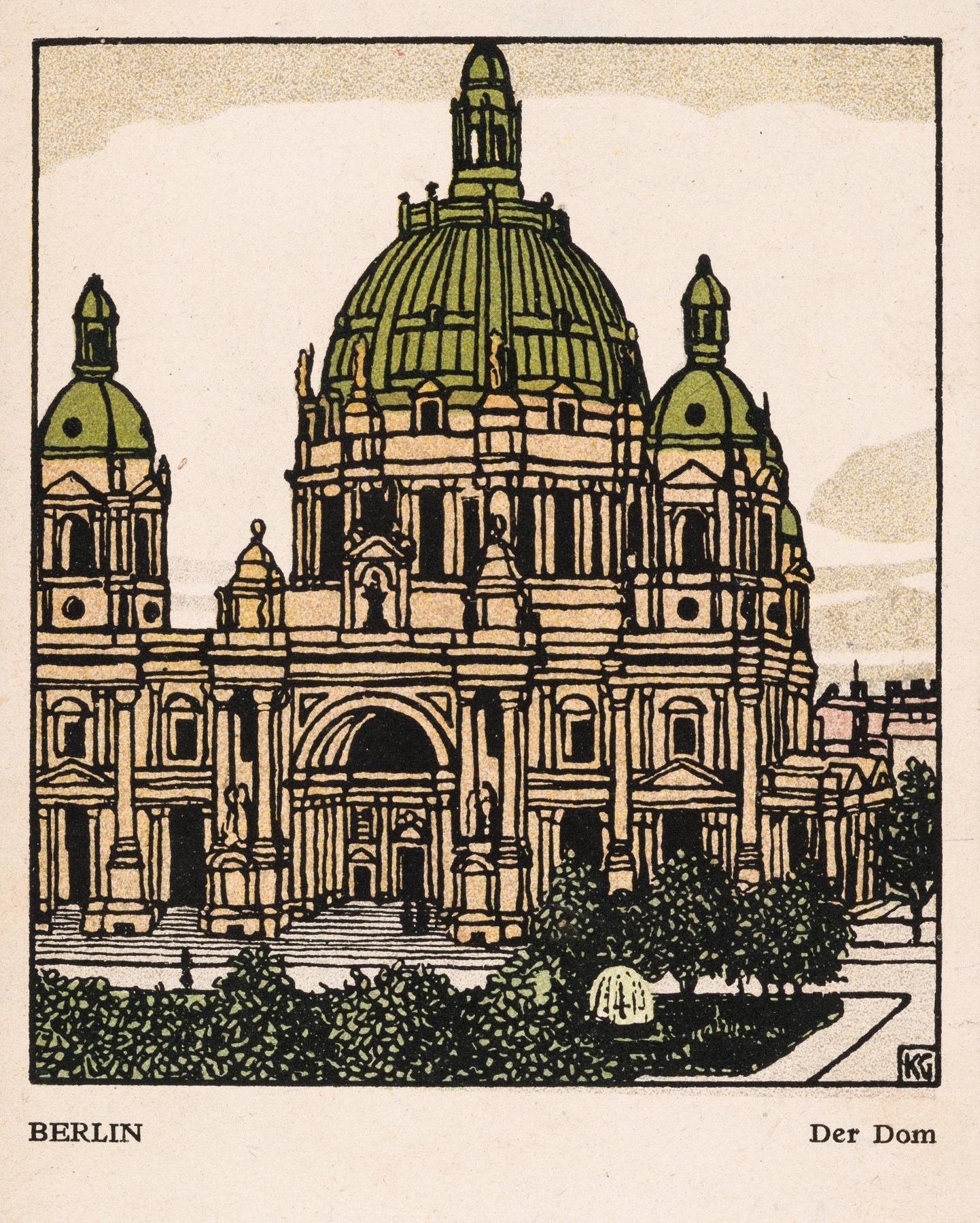 Nr 434 Berlin Der Dom by Gustav Kalhammer