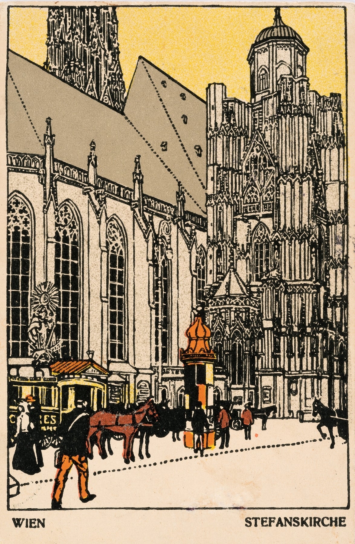 Nr 7 Wien Stefanskirche by Urban Janke