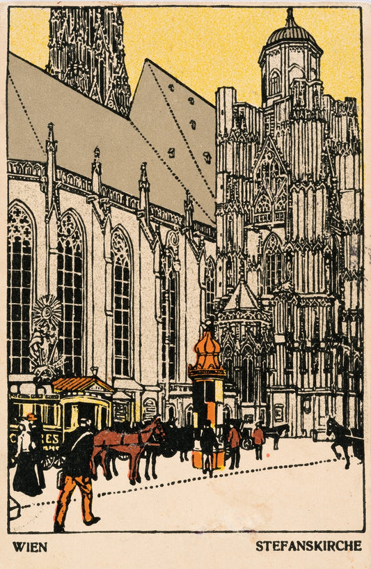 Nr 7 Wien Stefanskirche by Urban Janke