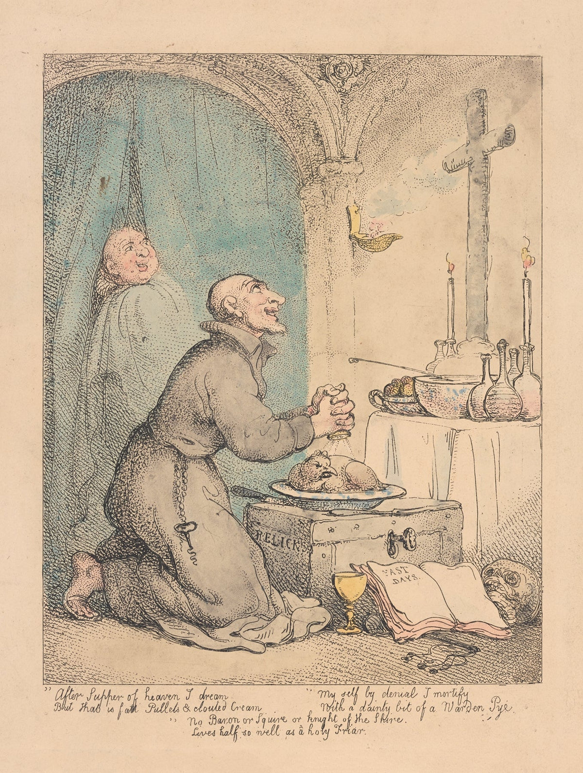 Holy Friar Catholic artwork