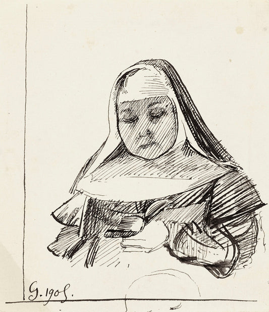 Portrait d’une religieuse Catholic artwork