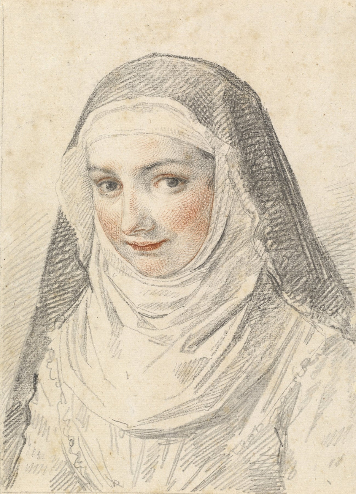 A Young Nun Catholic artwork