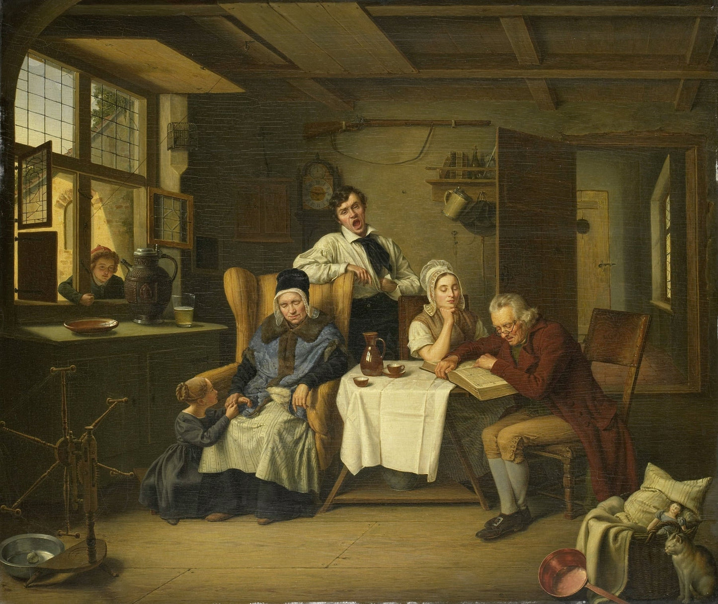 Bible Reading Catholic artwork