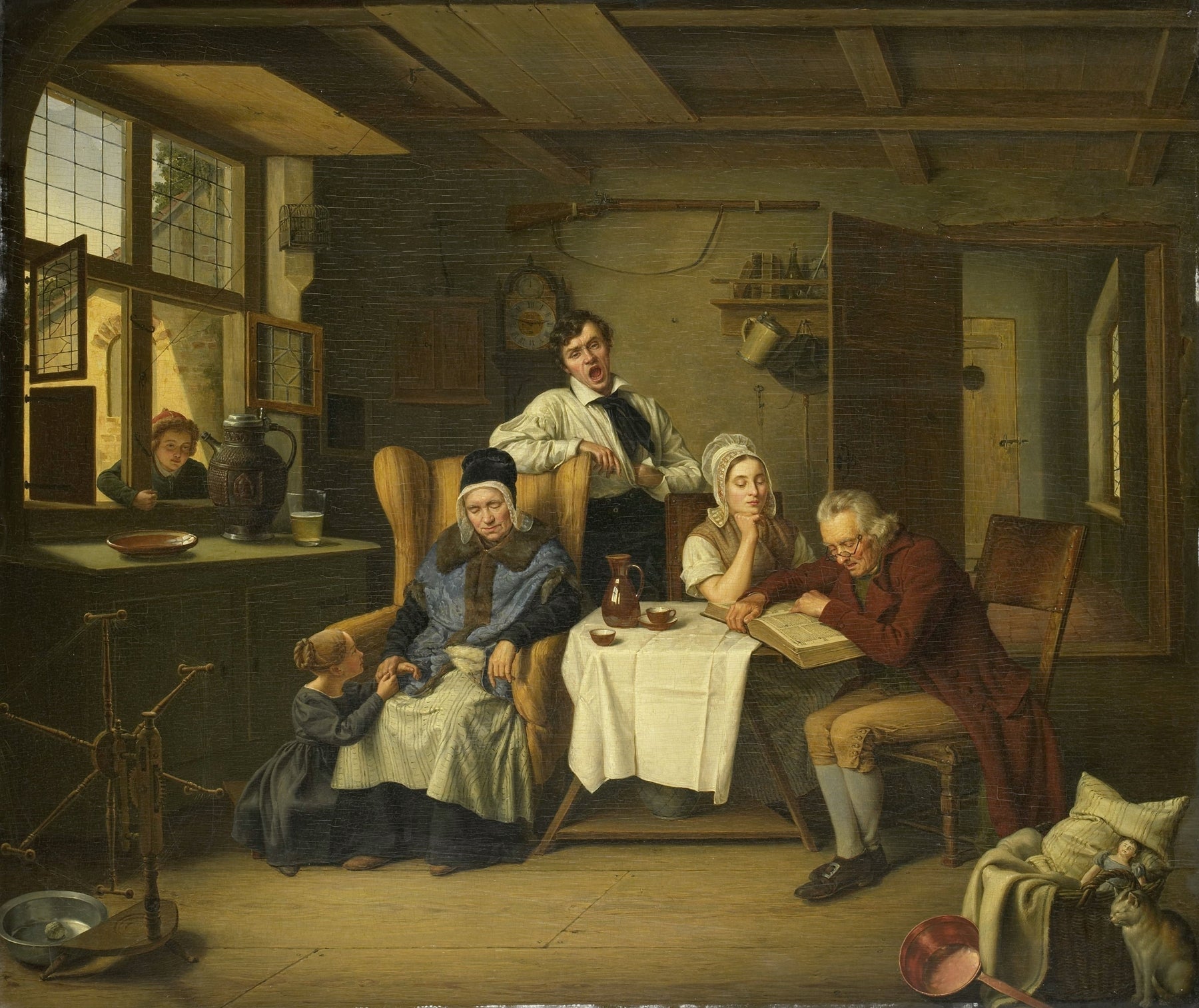 Bible Reading Catholic artwork