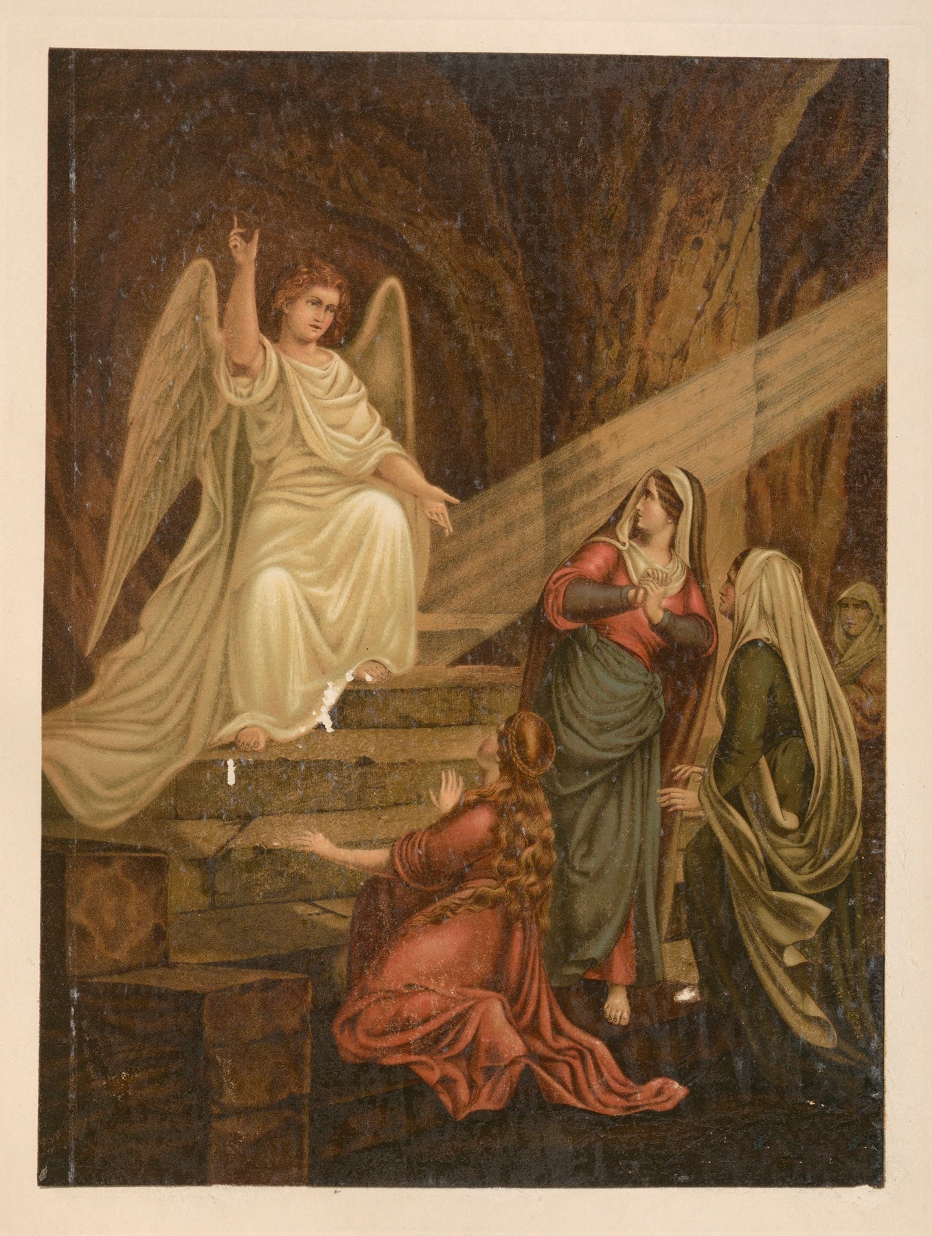 The holy women at the tomb Catholic artwork