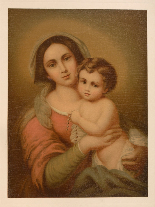 Mary with the Child Catholic artwork