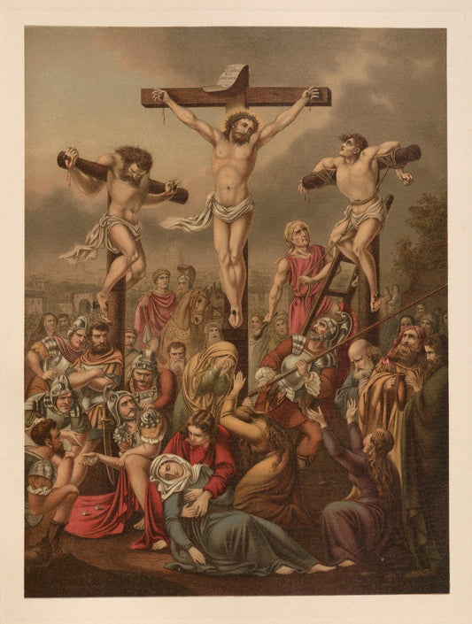 Crucifixion Catholic artwork