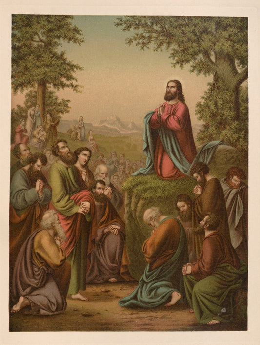 Our Father Catholic artwork