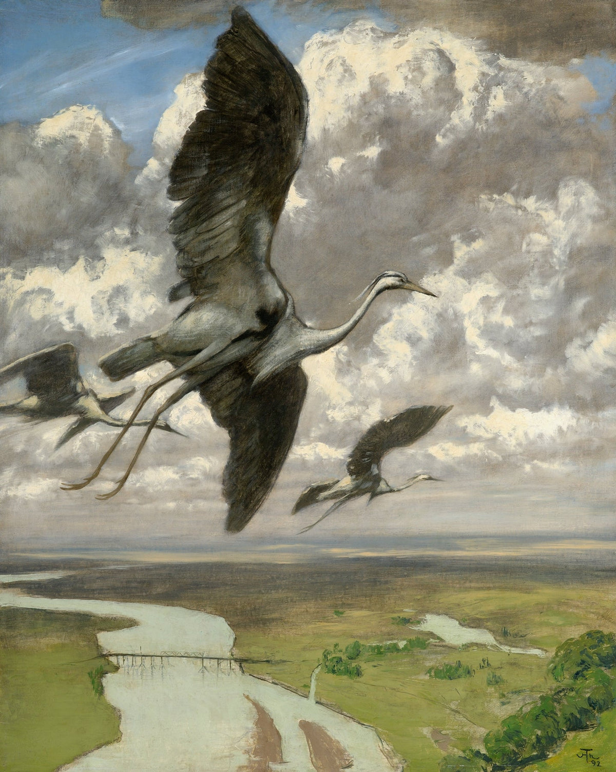 Wondrous birds fine artwork