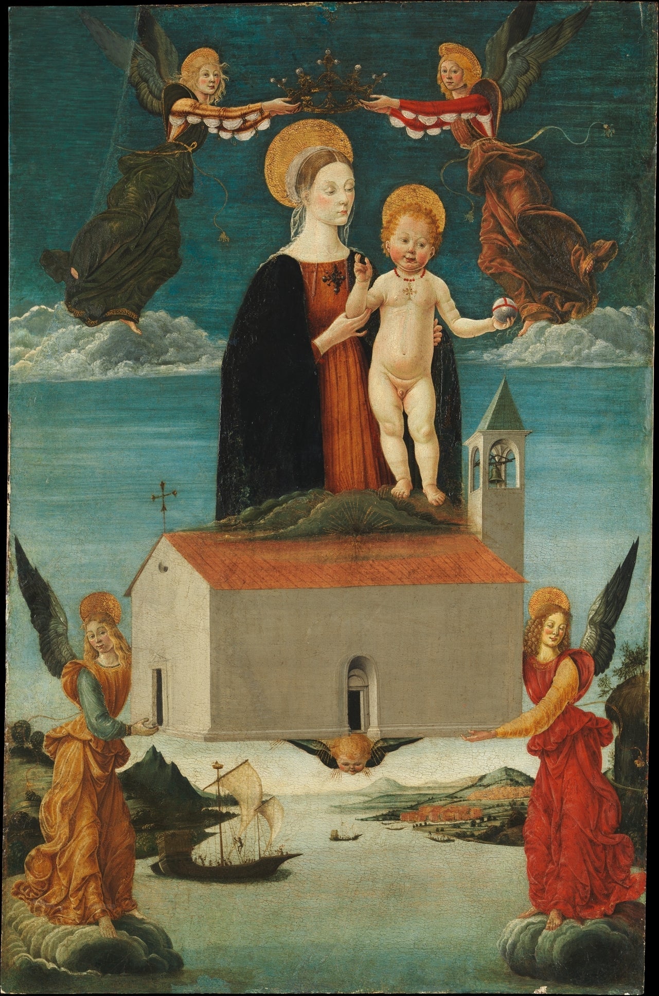 The Translation of the Holy House of Loreto by Saturnino Gatti