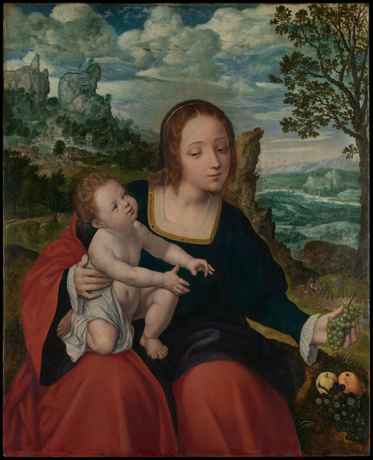 The Rest on the Flight into Egypt by Jan Massys