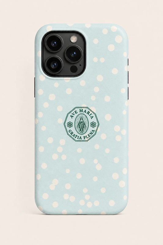 Aqua Confetti Phone Case