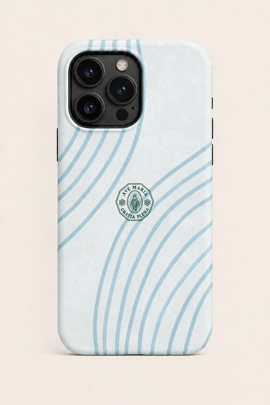 Blue Current Phone Case