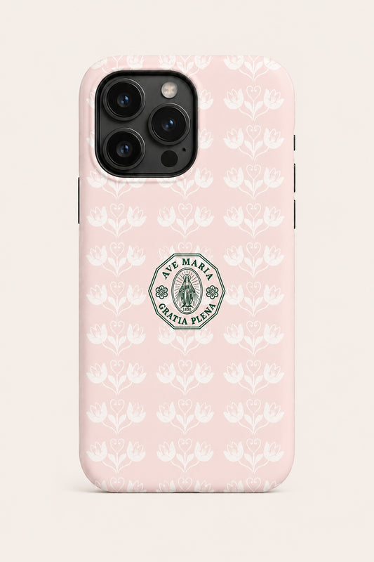 Blush Folk Tulip Phone Case