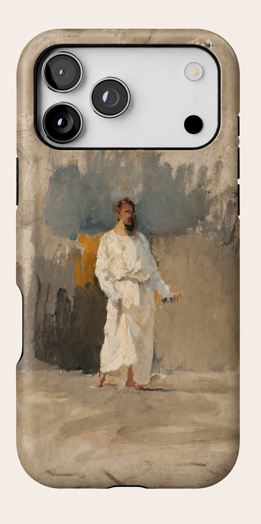 Christ at the Pool of Siloam Phone Case