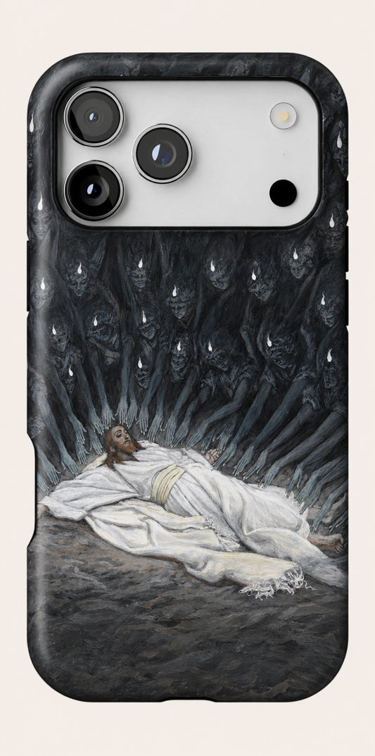 Jesus Ministered to by Angels Phone Case