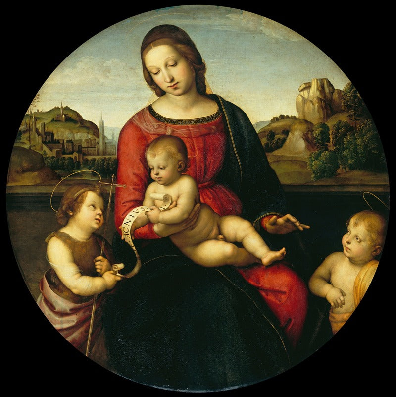 Mary with the Child, John the Baptist and a Holy Boy (Madonna Terranuova)