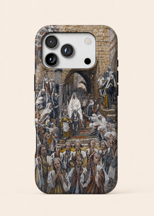 The Procession in the Streets of Jerusalem Phone Case